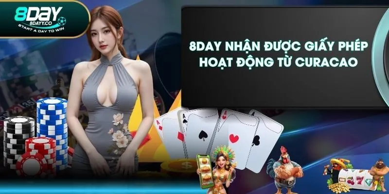 8DAY nhận được giấy phép hoạt động từ Curacao