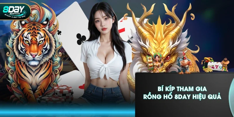 Bí kíp tham gia Rồng hổ 8DAY hiệu quả