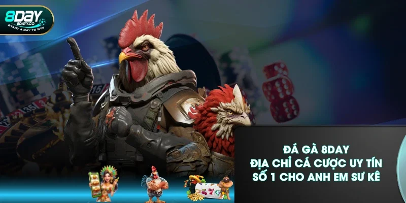 Đá Gà 8DAY - Địa Chỉ Cá Cược Uy Tín Số 1 Cho Anh Em Sư Kê