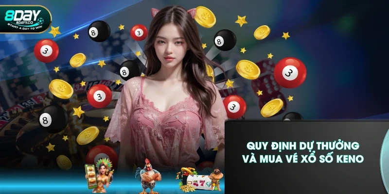 Quy định dự thưởng và mua vé xổ số keno