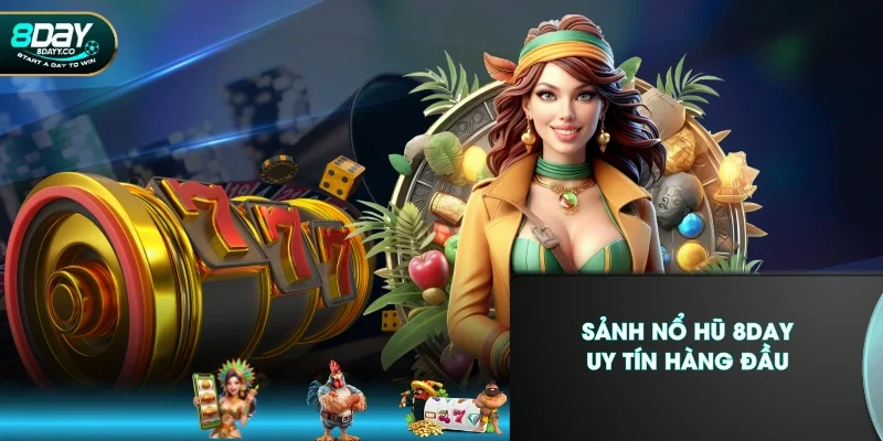 Sảnh Nổ Hũ 8DAY uy tín hàng đầu