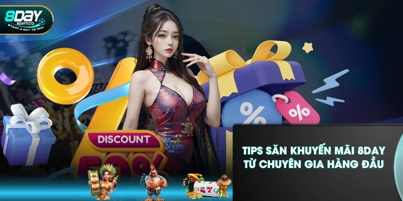 Tips săn khuyến mãi 8DAY từ chuyên gia hàng đầu