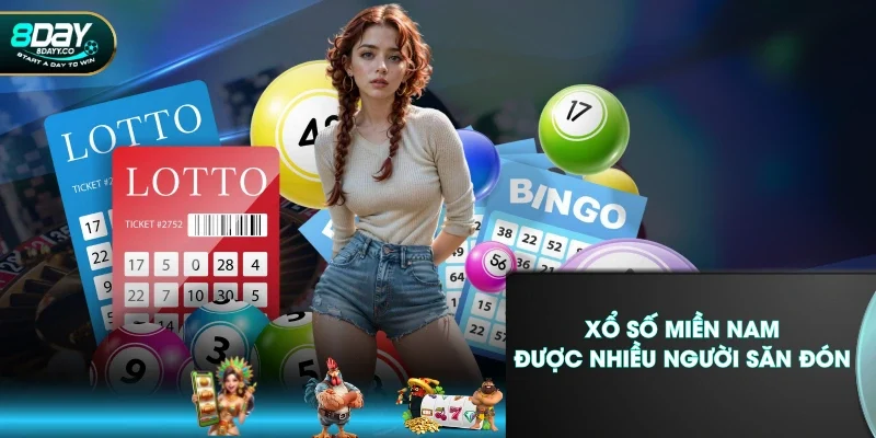 Xổ số miền Nam được nhiều người săn đón